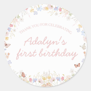 Fleur sauvage n'est-elle pas magnifique Stickers d