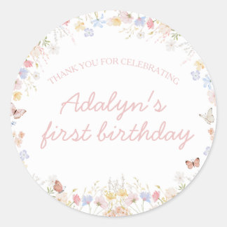 Fleur sauvage n'est-elle pas magnifique Stickers d