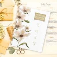 Fleur sauvage Nom personnalisé Timbre Floral Vinta