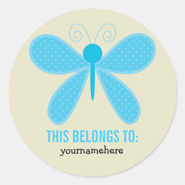 Fleur super mignonne CECI APPARTIENT AUX Stickers (Devant)