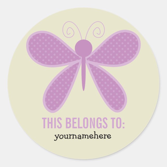 Fleur super mignonne CECI APPARTIENT AUX Stickers (Devant)