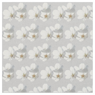 Fleur tissu Fleur Blanc Fleur tissu Coton ou Poly