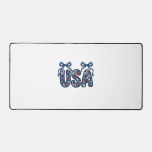Fleur USA Ruban Vector Design Patriotique_1