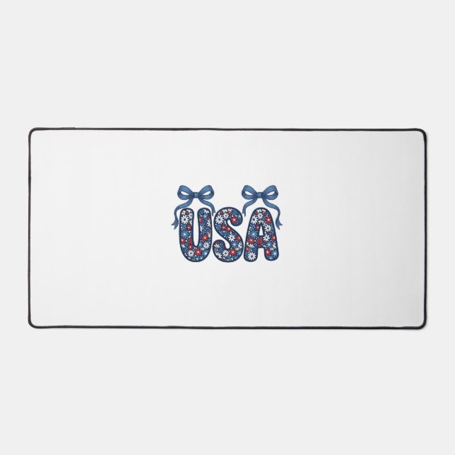 Fleur USA Ruban Vector Design Patriotique_1 (Recto)