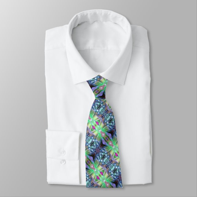 Fleur UV Cravate masculine #2 (Attaché)