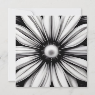 Fleur Vintage noire et blanche