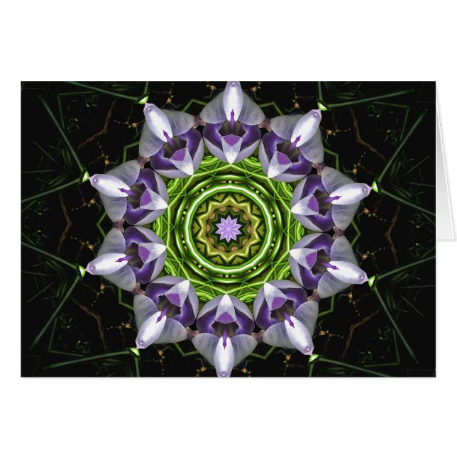 Fleur violette (Devant horizontal)