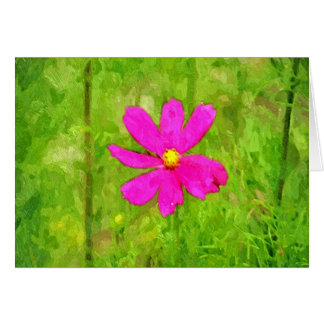 Fleur violette Dans Un Jardin