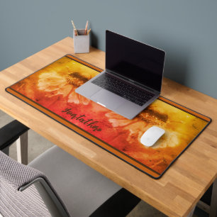 Fleur Zinnia Daisy À Sepia Vintage Personnalisé