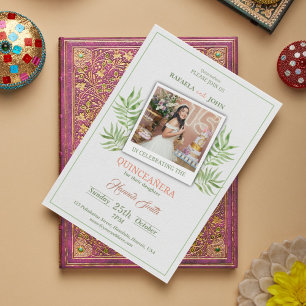 Fleurir avec Élégance : Invitation Florale pour Qu