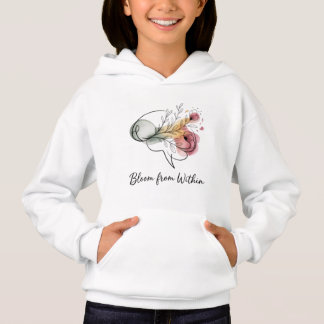 Fleurir de l'intérieur – Veste à capuche confortab