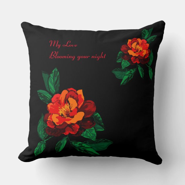 Fleurir votre oreiller lombaire de nuit (Recto)