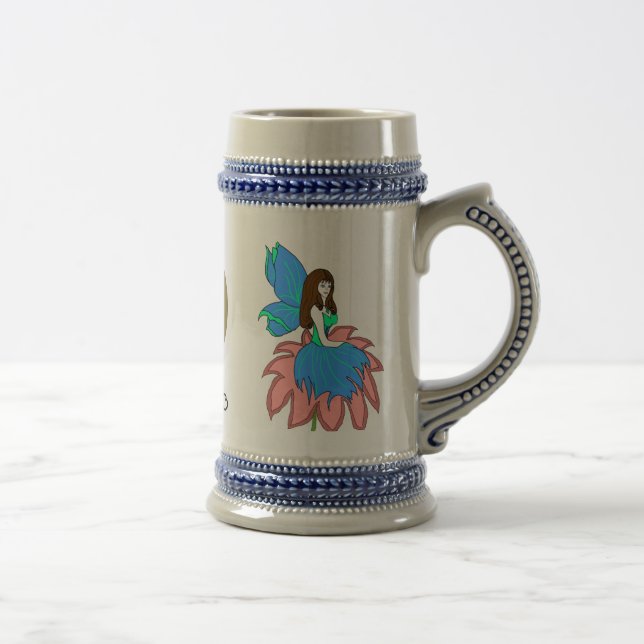 fleurissez la fée, copie féerique de dragon, tasse (Droite)