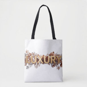 Fleuron de luxe - Sac fourre-tout floral élégant