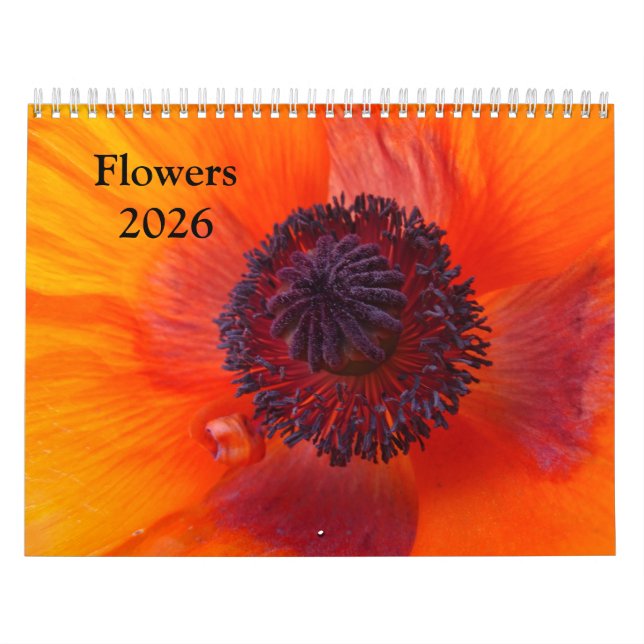 Fleurs 2026 un Calendrier (Protection)