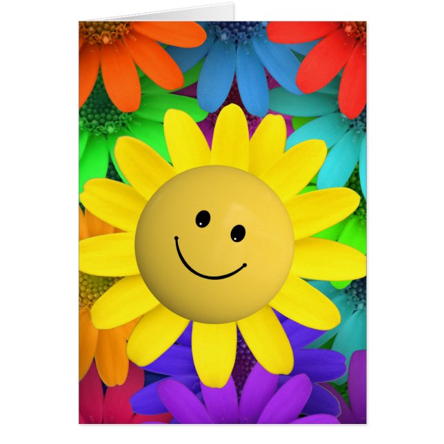 Fleurs à visage joyeux (Devant)