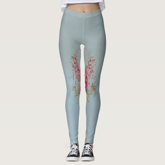 Fleurs allurantes - Leggings (Devant)