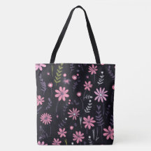 Fleurs Andi Folk Sac fourre-tout de conception per