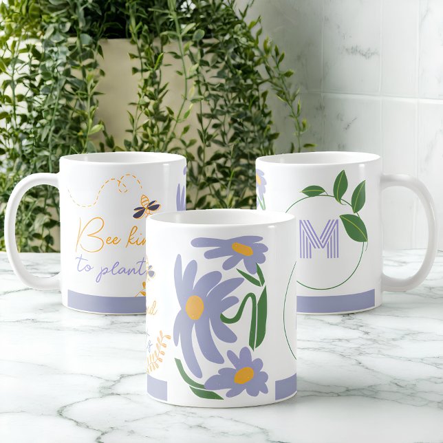 Fleurs apicoles : Mug Eco-Friendly Personnalisé (Créateur téléchargé)