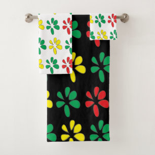 Fleurs Aquarelles colorées Fleurs