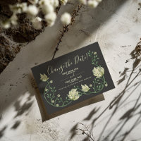Fleurs Art nouveau joliment changer la carte date