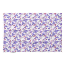 Fleurs autochtones du Maryland Serviette de cuisin