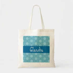 Fleurs blanches d'Aqua petites épousant le sac 2