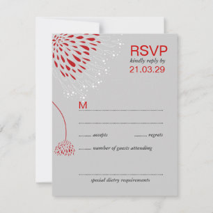 Fleurs Chrysanthemum Floral Mariage élégant RSVP