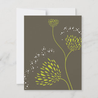 Fleurs Chrysanthemum Floral Mariage élégant RSVP