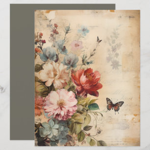 Fleurs Collage Vintage 2b