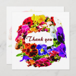 Fleurs colorées en Pansy