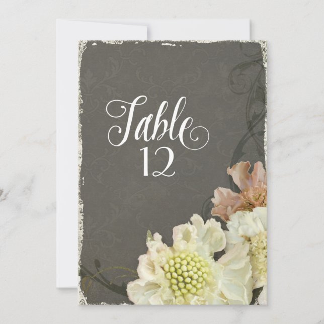 Fleurs contemporaines modernes Scabiosa Mariage de (Devant)