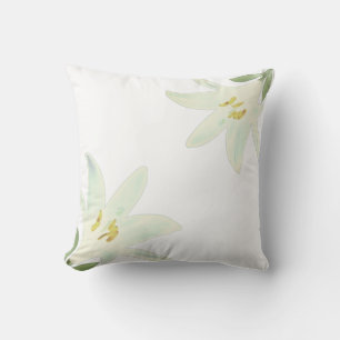 Fleurs d'Amaryllis sur un Coussin de Lancement Bla