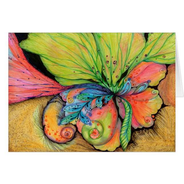 Fleurs d'amour (Devant horizontal)