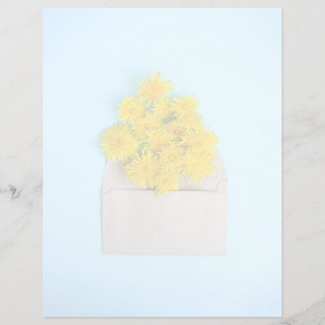 Fleurs | Dandelions dans l'enveloppe (Devant)