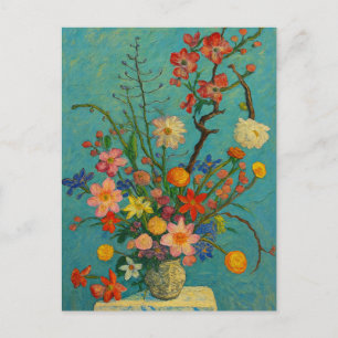 fleurs dans le vase Carte postale