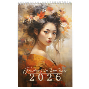 Fleurs dans ses cheveux Calendrier 2026