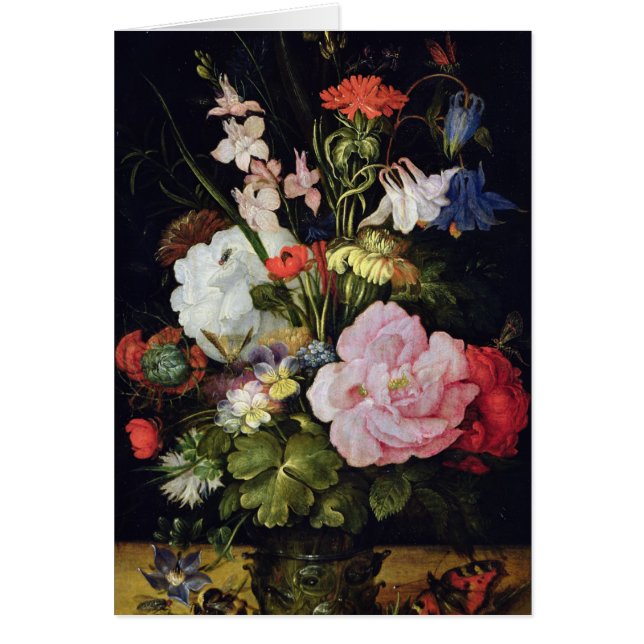 Fleurs dans un vase (Devant)