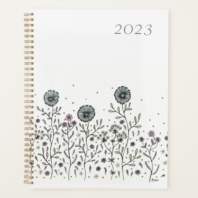 Fleurs dansantes dans un pré 2023 (Devant)