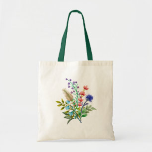 Fleurs d'aquarelle modernes colorées Sac fourre-to