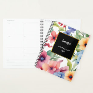 Fleurs d'aquarelle personnelle élégant professionn
