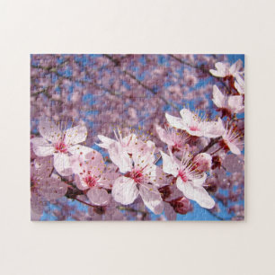 Fleurs d'arbre roses puzzles cadeaux Floral de pri
