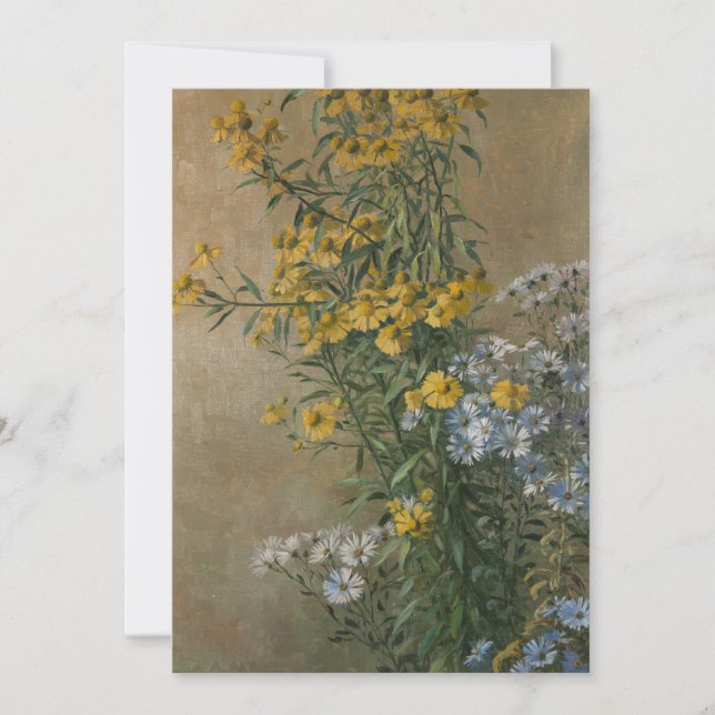 Fleurs d'automne | Gunnar Gunnarsson Wennerberg (Devant)