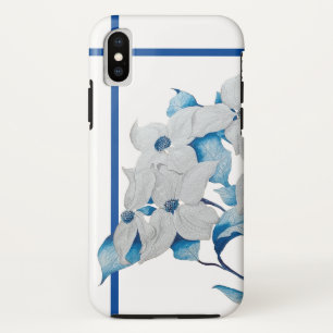 Fleurs de bois de chien sur un coque iphone