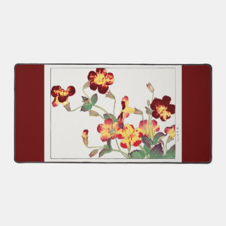 Fleurs de bureau Mat Vintage Art japonais