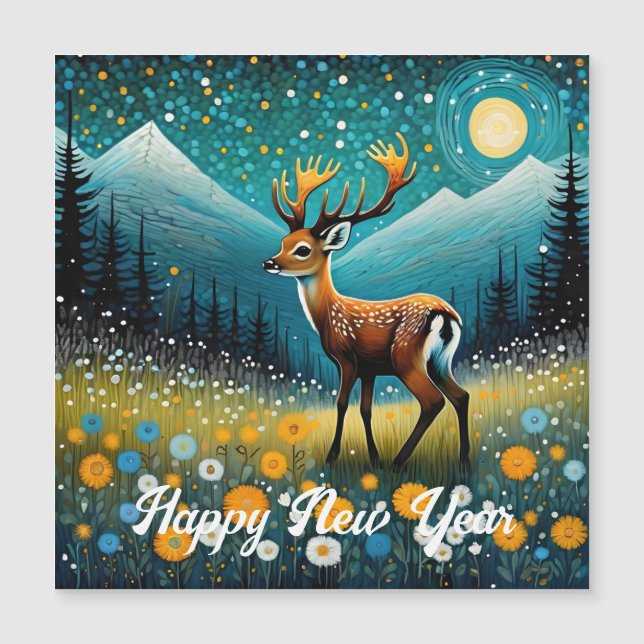 Fleurs de cerfs mignons Imaginaire de prairie (Devant)