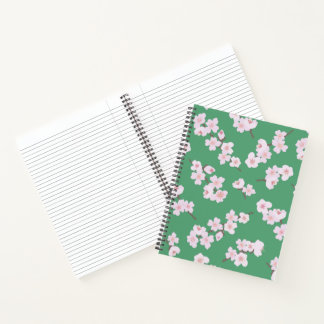 Fleurs de cerises sur le Carnet vert
