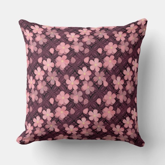 fleurs de cerisier coussin (Recto)