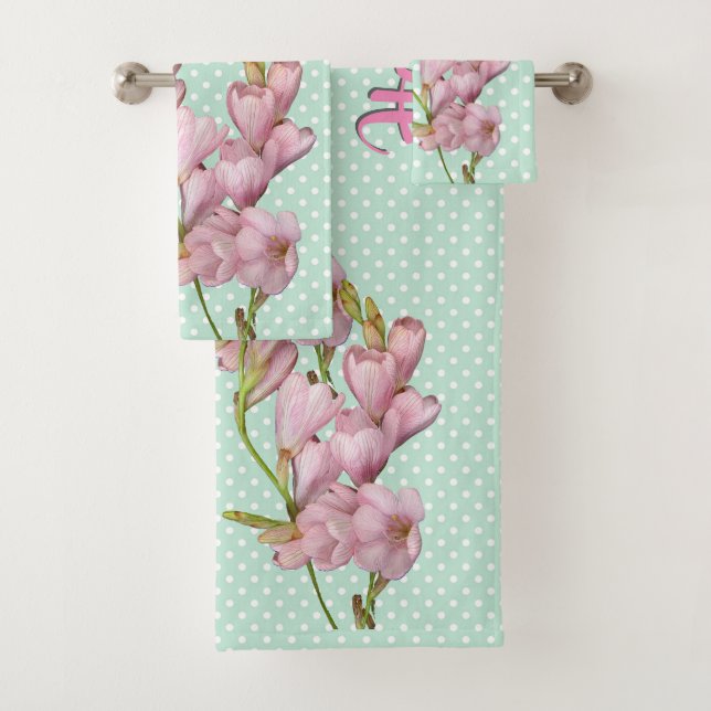 Fleurs de cerisier modernes Vert menthe Bonjour Be (En situation)