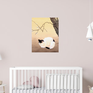 Fleurs de chats et de prunes - Poster de Hishida S